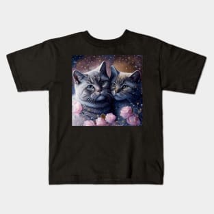 British Shorthair Love Kids T-Shirt